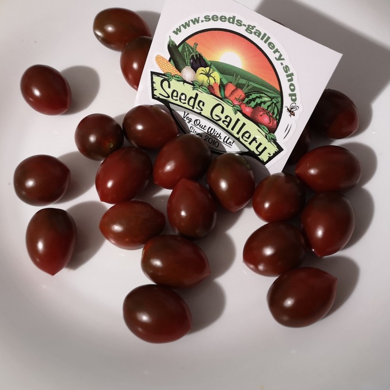 Price: €2.35 - Kumato Mini Schwarzkirschtomate Samen - Seeds Gallery