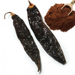 Price: €1.65 - Aji Panca Polvo De Chile Negro Peruano - Seeds Gallery