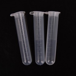 Transparent Clear Test Tube With lid 10 ml