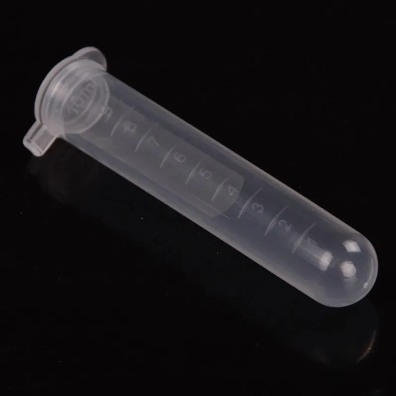 Transparent Clear Test Tube With lid 10 ml