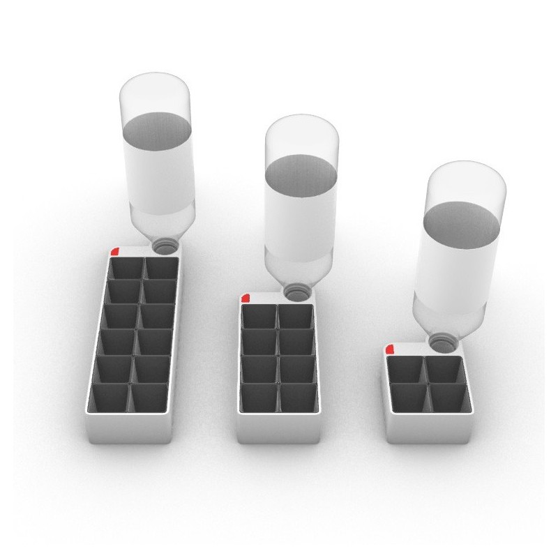 Samosavá nádoba na sazenice (systém s PET lahví)