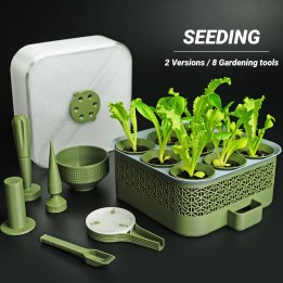Set de plantare cu auto-irigare și sistem modular de creștere - 36