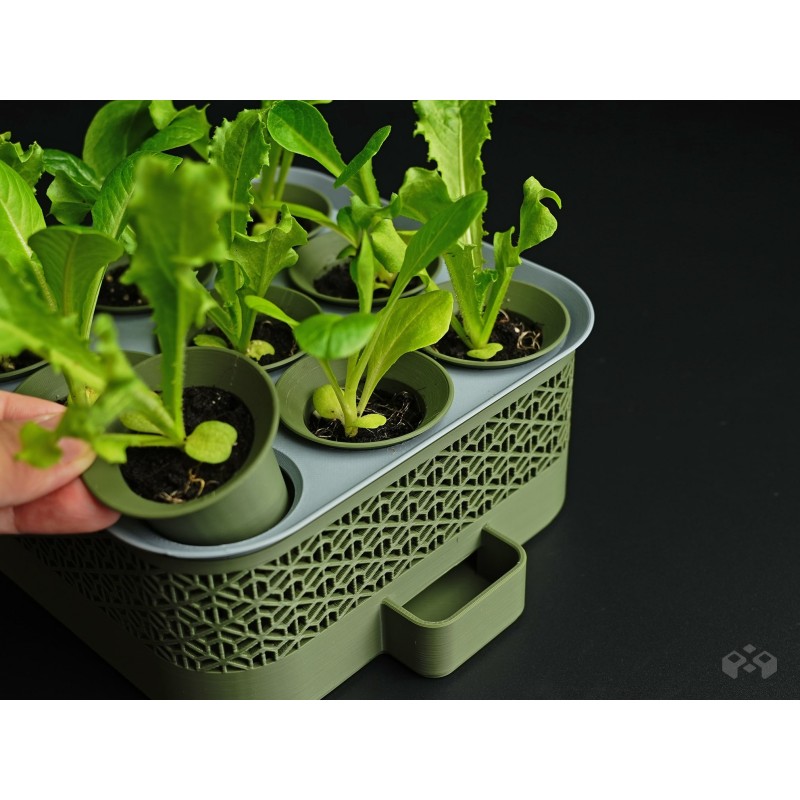 Kit de Sementes Autoirrigável com Sistema Modular de Cultivo