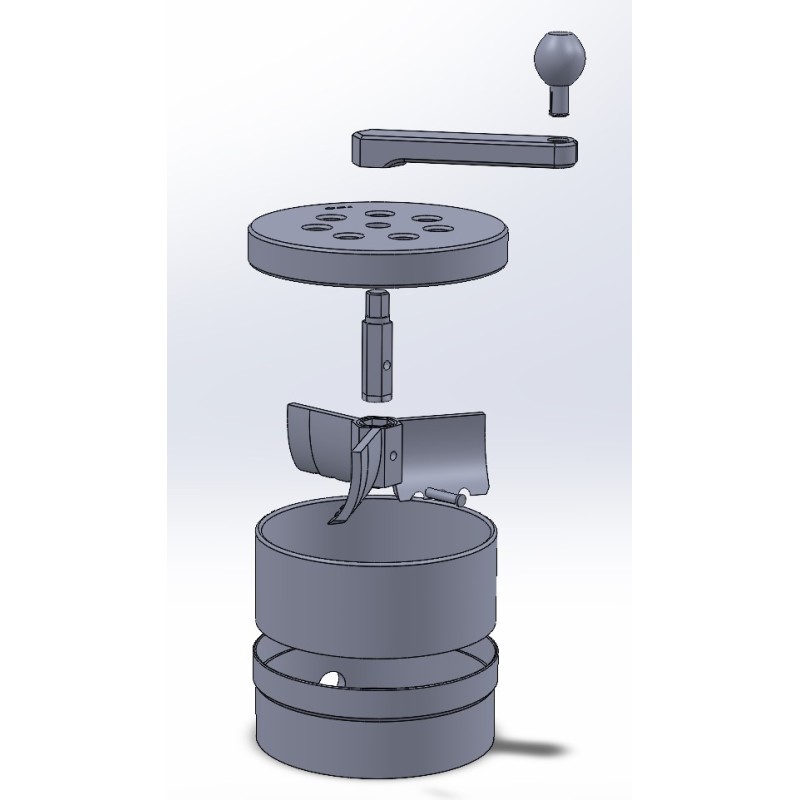 Purificateur de graines de basilic (et graines similaires)