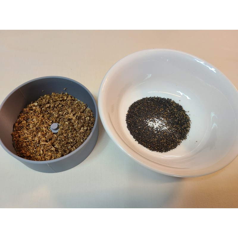 Purificateur de graines de basilic (et graines similaires)