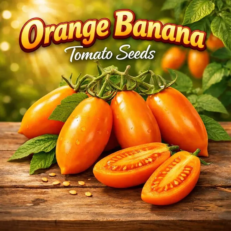 Semillas de Tomate Naranja Plátano