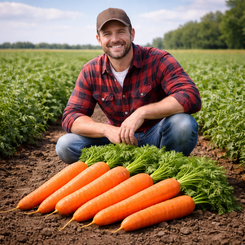 Giant Carrot Seeds - Autumn King