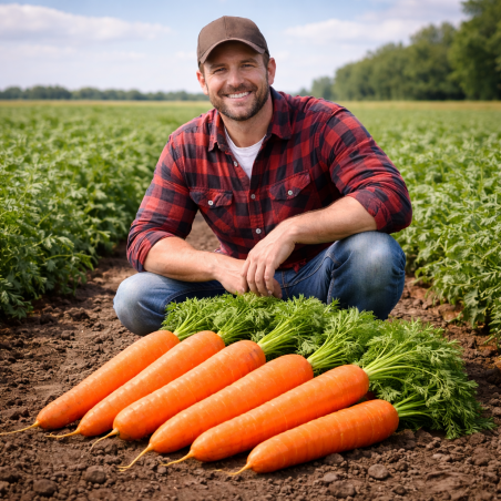 Giant Carrot Seeds - Autumn King