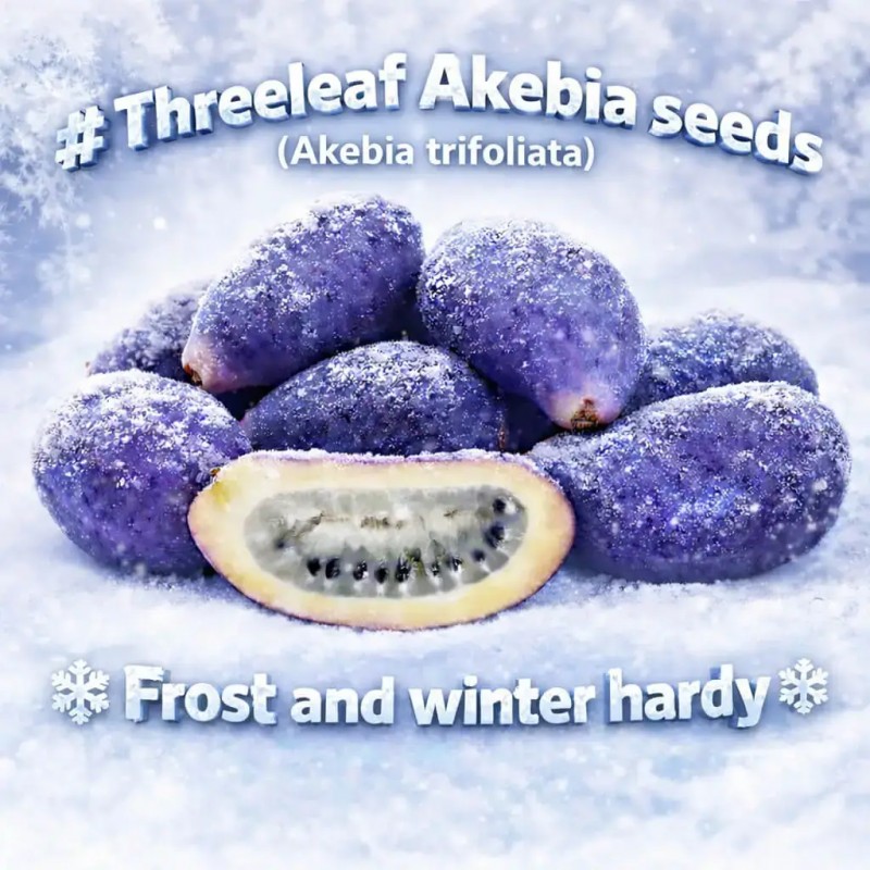 Threeleaf Akebia seeds (Akebia trifoliata)