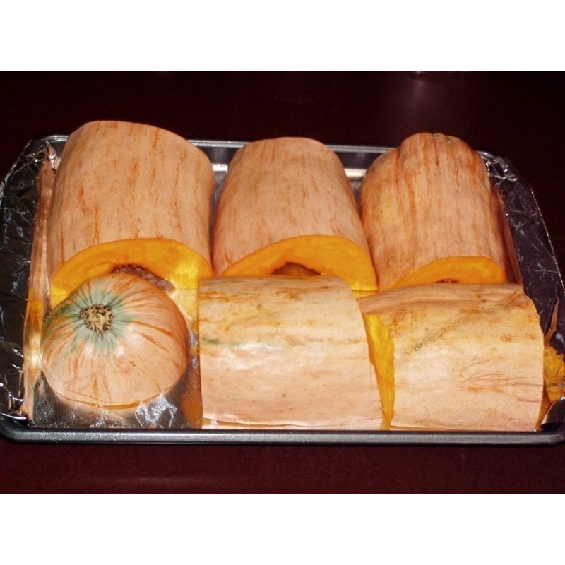 Sementes de abóbora Jumbo Banana-de-rosa