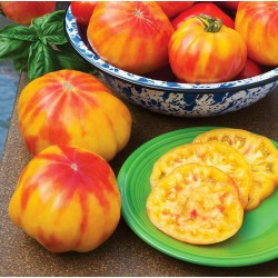 Price: €1.55 - Beefsteak Tomato Seeds MR STRIPEY - Seeds Gallery