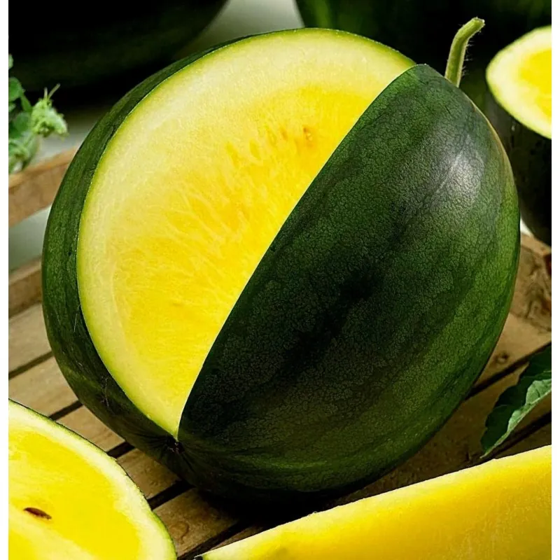100 Samen JANOSIK Gelbe Wassermelone