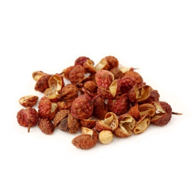 Sementes de Pimenta Sichuan Szechuan (Zanthoxylum simulans)