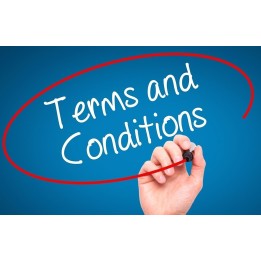 Terms and conditions of use - 0