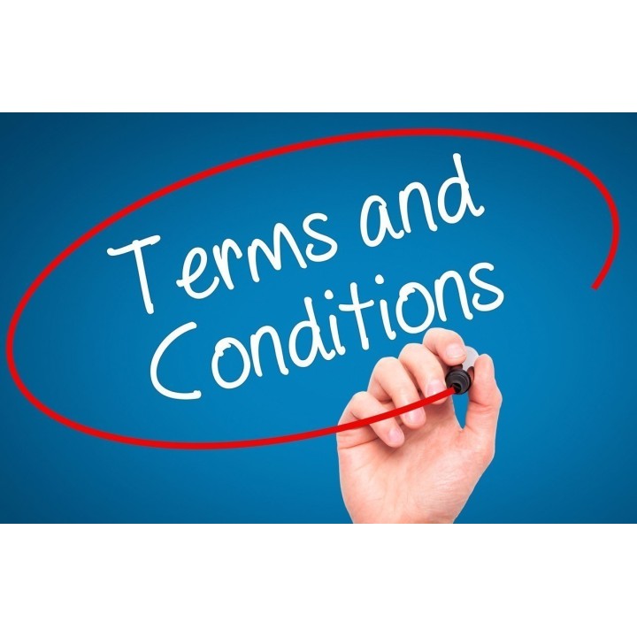 Terms and conditions of use - 0