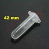 Price: €0.28 - Tubo de teste plástico transparente com tampa 2 ml - 