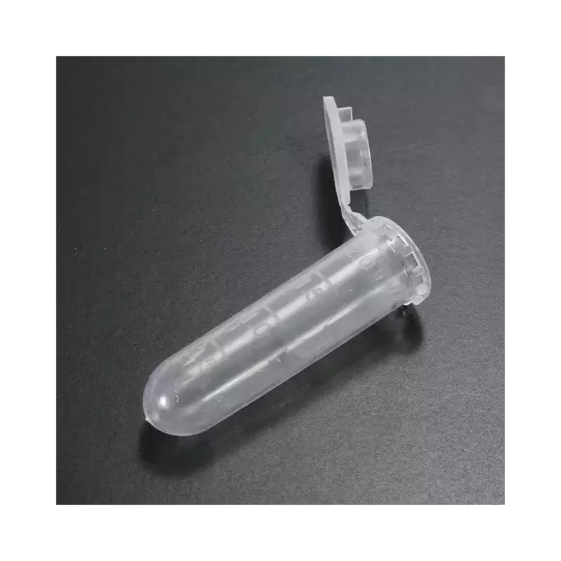 Transparent Clear Test Tube With lid 2 ml