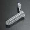 Transparent Clear Test Tube With lid 2 ml