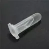 Transparent Clear Test Tube With lid 2 ml
