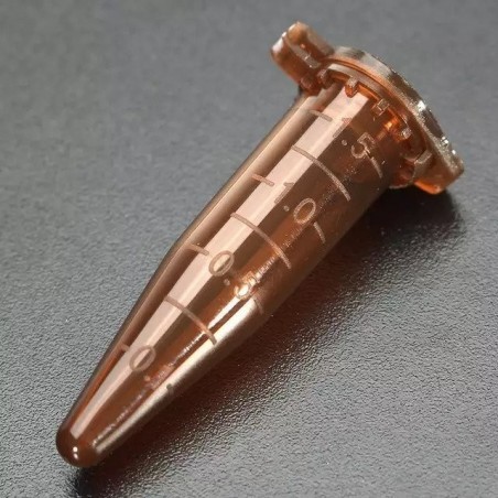 Price: €0.26 - Tubo de prueba transparente de plástico con tapa 1,5ml -