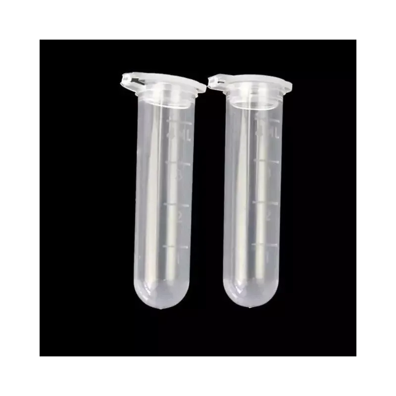 Transparent Clear Test Tube With lid 4 ml