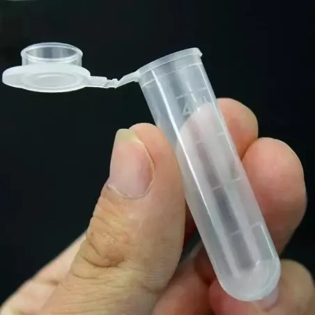 Transparent Clear Test Tube With lid 4 ml