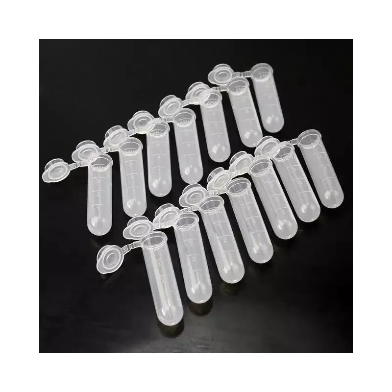 Transparent Clear Test Tube With lid 4 ml