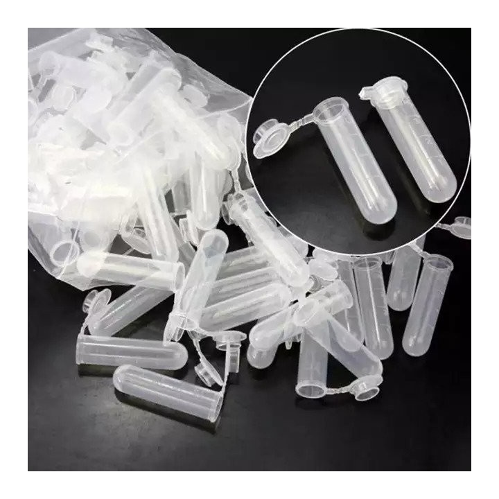 Transparent Clear Test Tube With lid 4 ml - 0.27