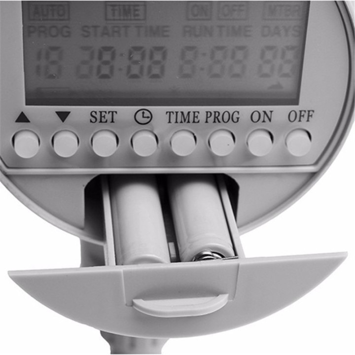 Watering Timer Solar Power Automatic Irrigation Watering Timer Programmable LCD Display Hose Timers Irrigation System - 35.955
