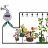 Solar LCD Timer Automatisk laddningsbar automatisk bevattning