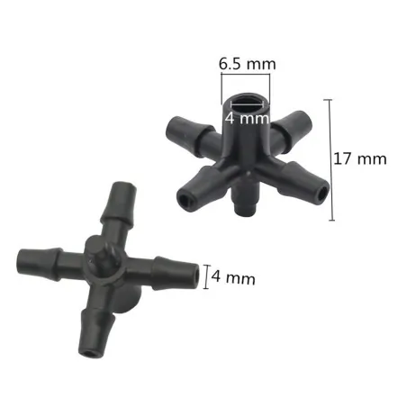 Kit de riego por goteo de 2 l, desvío de 4 vías
