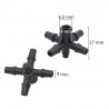 Price: €22 - 2L drip irrigation kit, 4-way Diversion - 