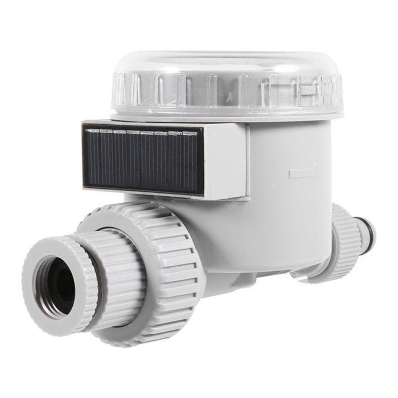 Solar LCD Timer Automatisk laddningsbar automatisk bevattning