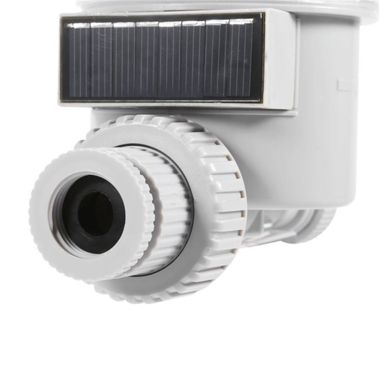 Temporizador automático solar do LCD recarregável