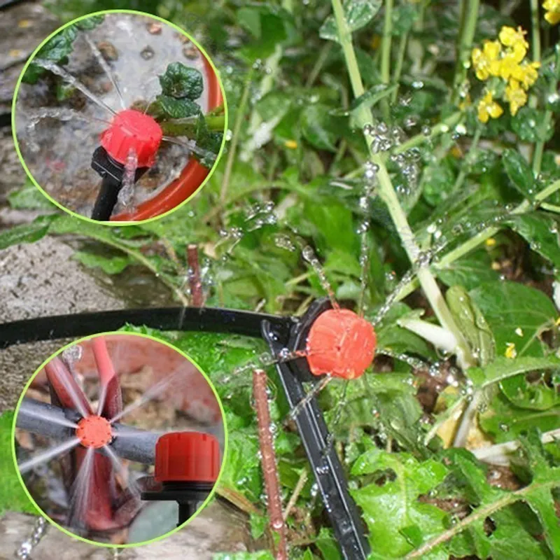 Sistema de Irrigação por Gotejamento, Rega Automática com Gotejadores Ajustáveis