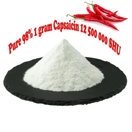 Pure 98% 1 gram Capsaicin 12 500 000 SHU