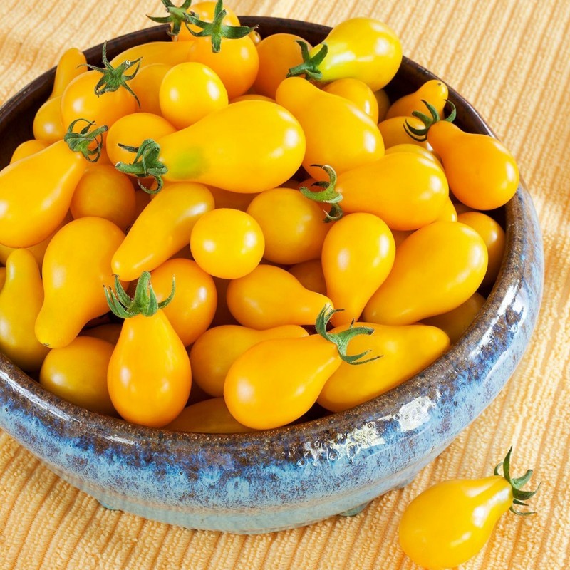 Price: €1.95 - Σποροι Ντοματας Κίτρινο αχλάδι - Yellow Pear - Seeds Gallery