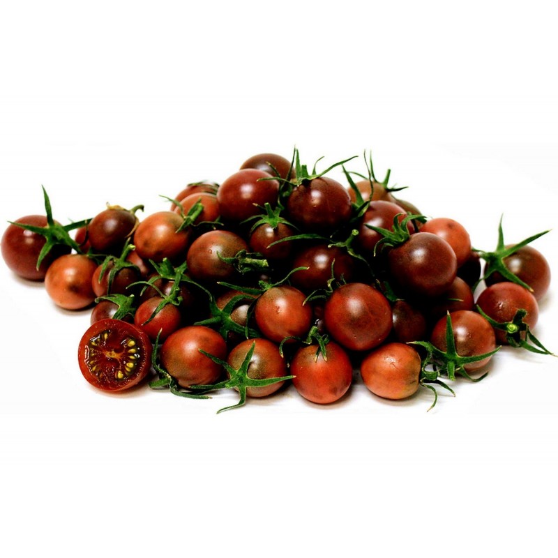 Semillas de tomate Cereza Negro - Black cherry Seeds Gallery - 4