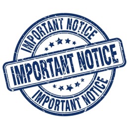 Important notices - 0
